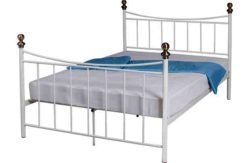 Alderbury Double Bed Frame - White